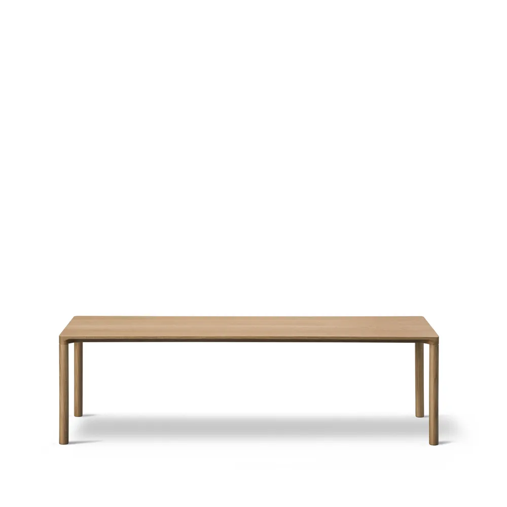 Piloti 6715 mesa de centro, Carvalho claro oleado-altura 35 cm Fredericia Furniture