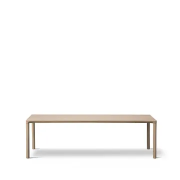 Piloti 6715 mesa de centro - Carvalho enxabonado-altura 41 cm - Fredericia Furniture