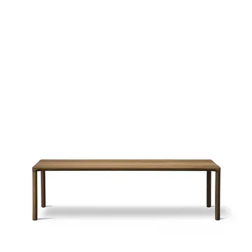 Piloti 6715 mesa de centro - Carvalho fumado-altura 35 cm - Fredericia Furniture