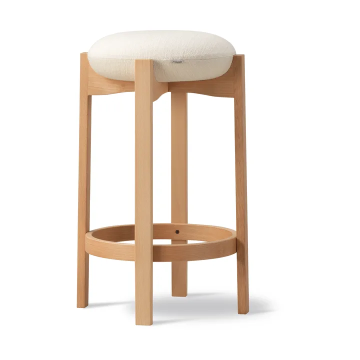 Pioneer banqueta alta - Odino NE22 off white-faia oleada - Fredericia Furniture