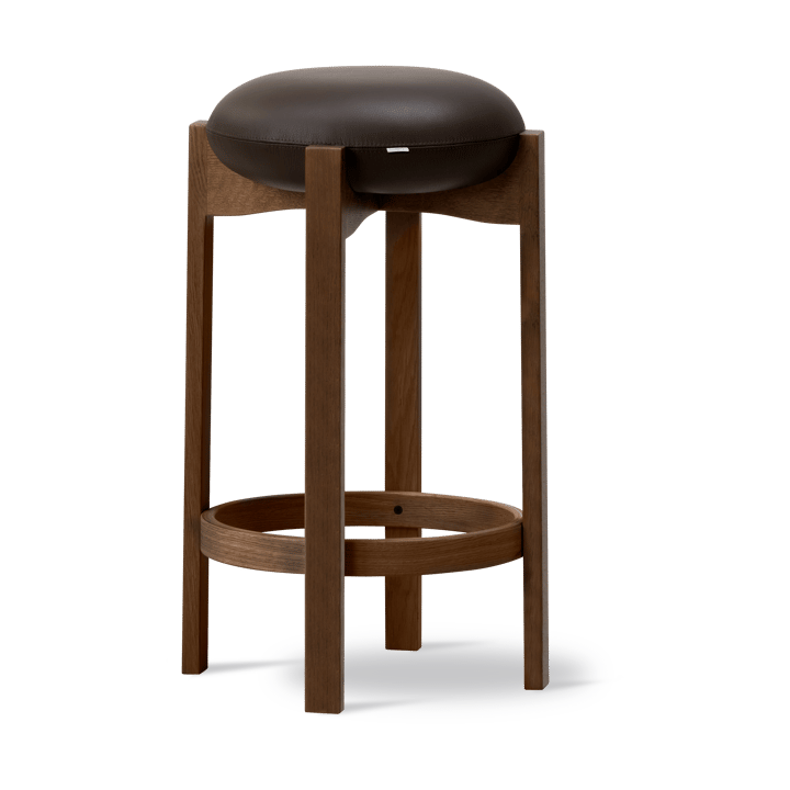 Pioneer banqueta alta - Primo 86-1-fumaça lacado carvalho - Fredericia Furniture