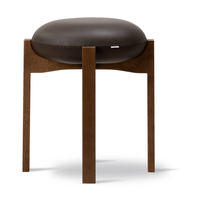 Pioneer banqueta baixa, Primo 86-1-verniz fumado lacado carvalho Fredericia Furniture