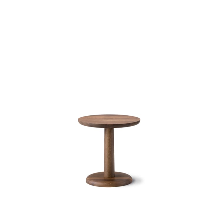 Pon mesa de apoio - Carvalho fumado oleado, Ø40 cm - Fredericia Furniture