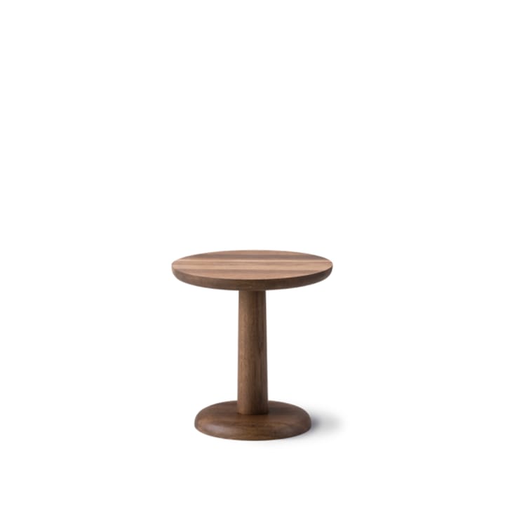 Pon mesa de apoio - Carvalho fumado óleo, Ø35 cm - Fredericia Furniture