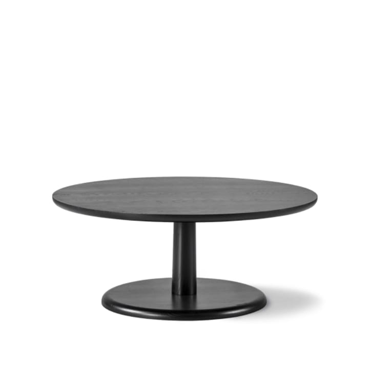 Pon mesa de centro - Carvalho lacado preto - Fredericia Furniture