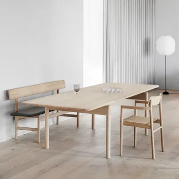 Post 6438 mesa de jantar - Carvalho claro a óleo, 100x225 cm - Fredericia Furniture
