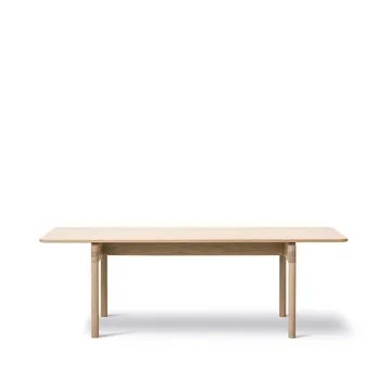 Post 6438 mesa de jantar - Carvalho saboneteado, 100x225 cm - Fredericia Furniture