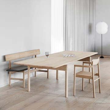 Post 6440 mesa de jantar - Carvalho leve oleado, 100x265 cm - Fredericia Furniture