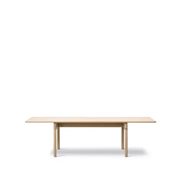 Post 6440 mesa de jantar - Carvalho leve oleado, 100x265 cm - Fredericia Furniture