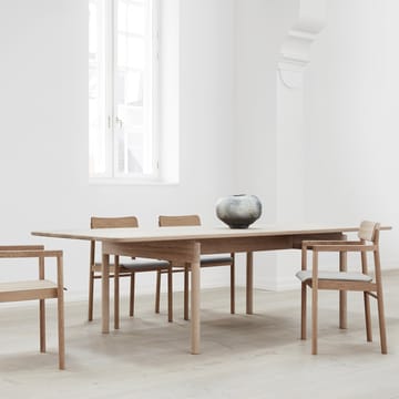 Post 6440 mesa de jantar - Carvalho leve oleado, 100x265 cm - Fredericia Furniture