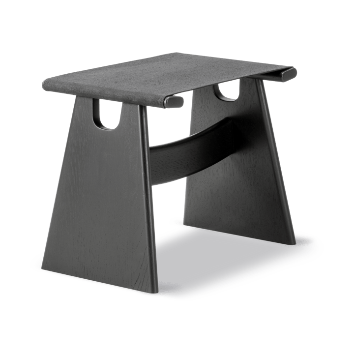 Seto banco - Preto canvas- Carvalho envernizado preto - Fredericia Furniture
