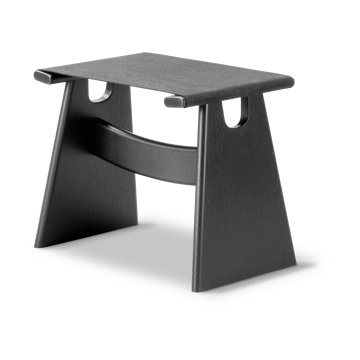 Seto banco - Preto canvas- Carvalho envernizado preto - Fredericia Furniture