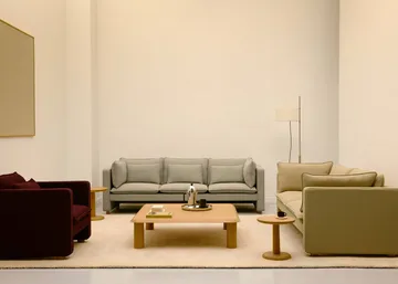 Sofá Jota - Vidar 146-carvalho oleado claro, 231 cm, 3 lugares - Fredericia Furniture