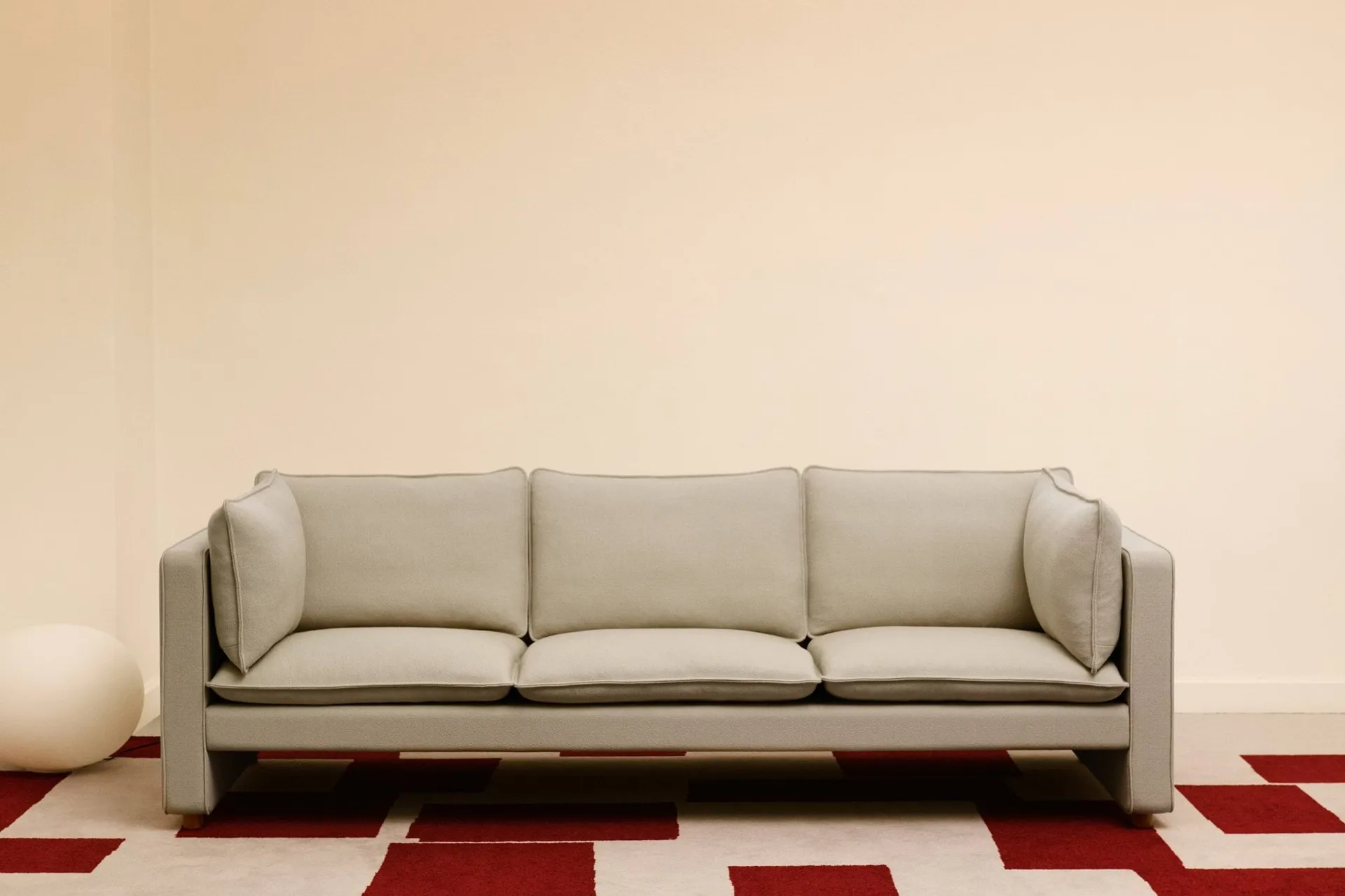 Sofá Jota, Vidar 146-carvalho oleado claro, 231 cm, 3 lugares Fredericia Furniture