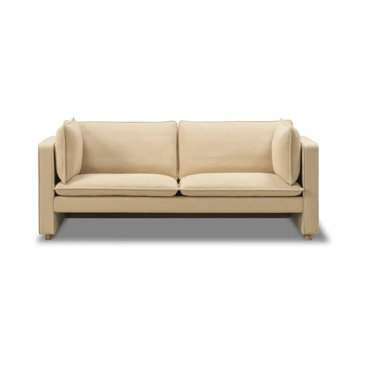 Sofá Jota - Vidar 323-carvalho com óleo claro, 185 cm, 2 lugares - Fredericia Furniture