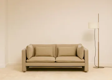 Sofá Jota - Vidar 323-carvalho com óleo claro, 185 cm, 2 lugares - Fredericia Furniture