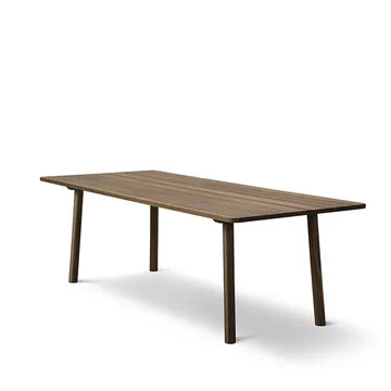 Taro 6106 mesa de jantar - Carvalho fumado, 220x93,5cm - Fredericia Furniture
