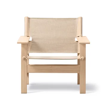 The Canvas Chair poltrona - Canvas carvalho natural-enxaguado - Fredericia Furniture