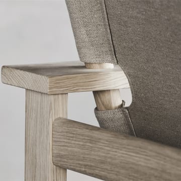 The Canvas Chair poltrona - Canvas natural-caroço de óleo de carvalho - Fredericia Furniture