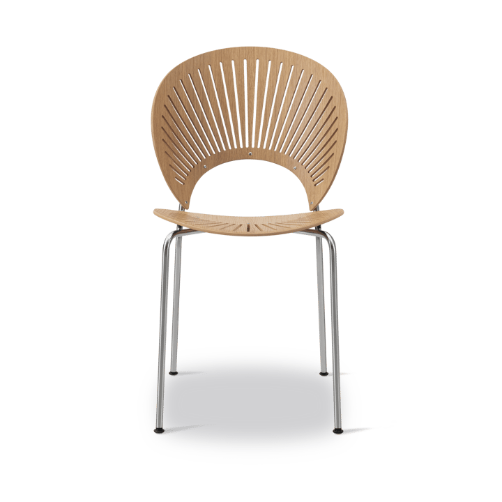 Trinidad 3398 cadeira - Carvalho oleado-aco inox escovado - Fredericia Furniture