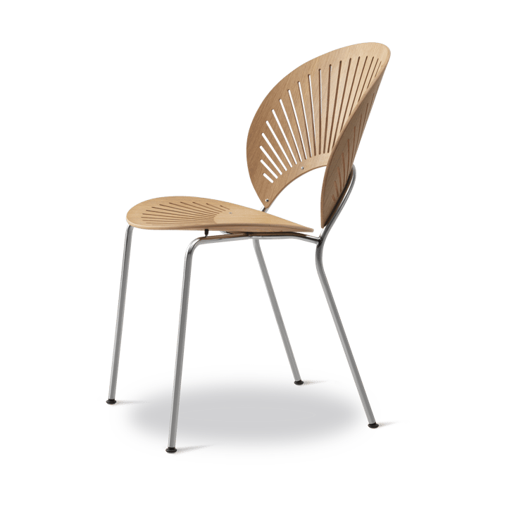 Trinidad 3398 cadeira, Carvalho oleado-aco inox escovado Fredericia Furniture