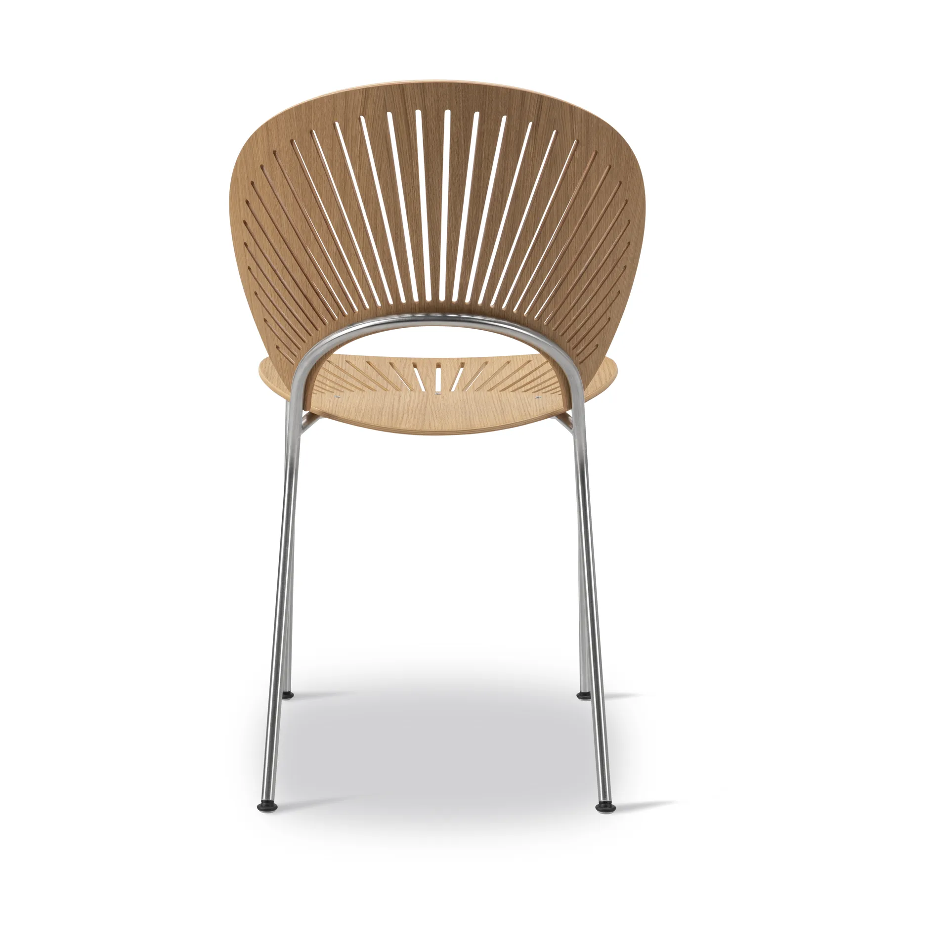 Trinidad 3398 cadeira, Carvalho oleado-aco inox escovado Fredericia Furniture