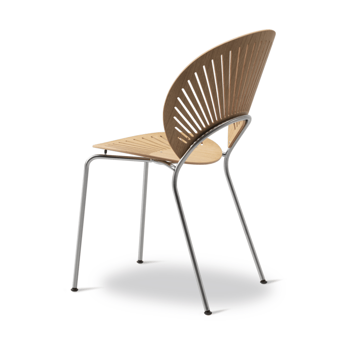 Trinidad 3398 cadeira, Carvalho oleado-aco inox escovado Fredericia Furniture