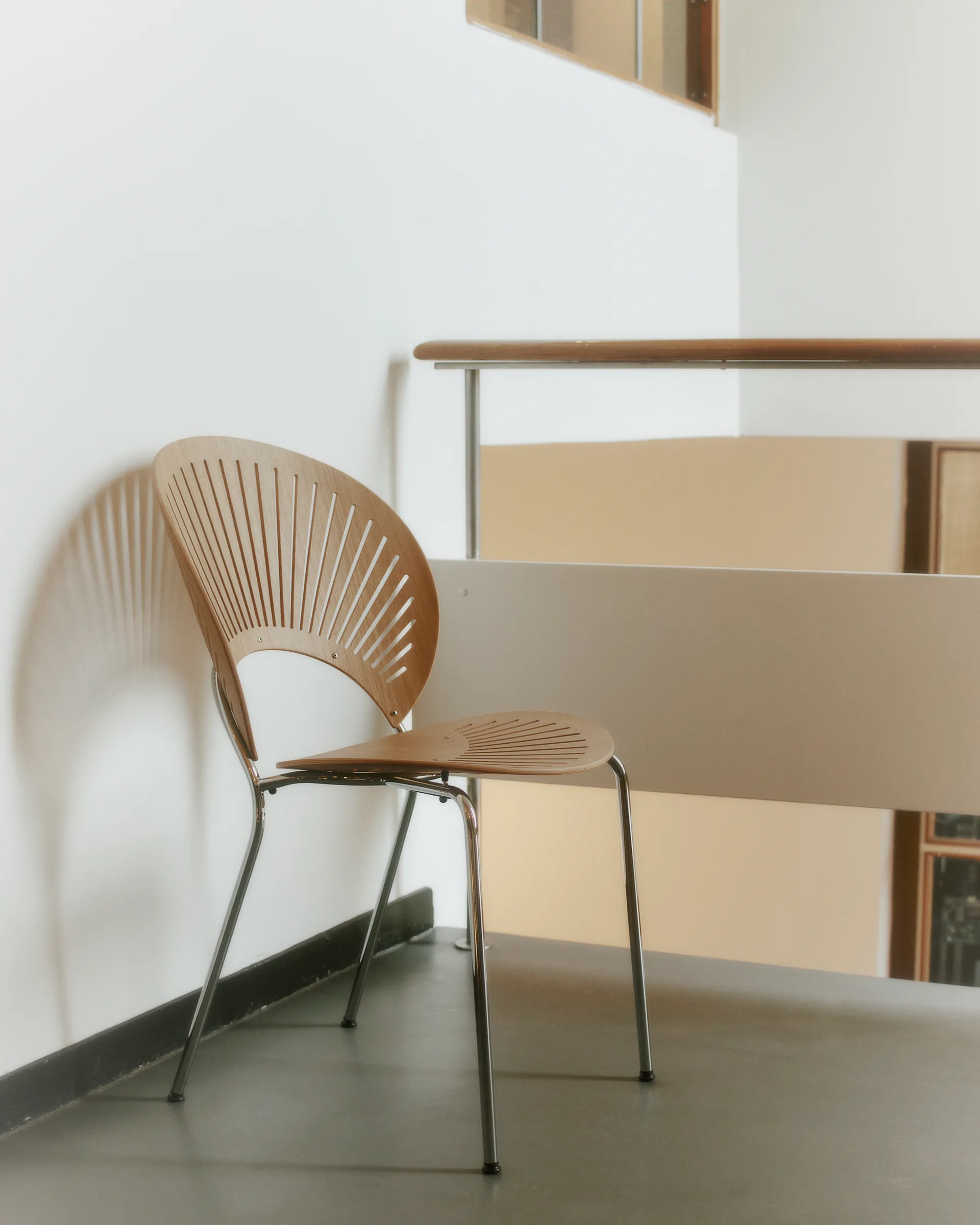 Trinidad 3398 cadeira, Carvalho oleado-aco inox escovado Fredericia Furniture