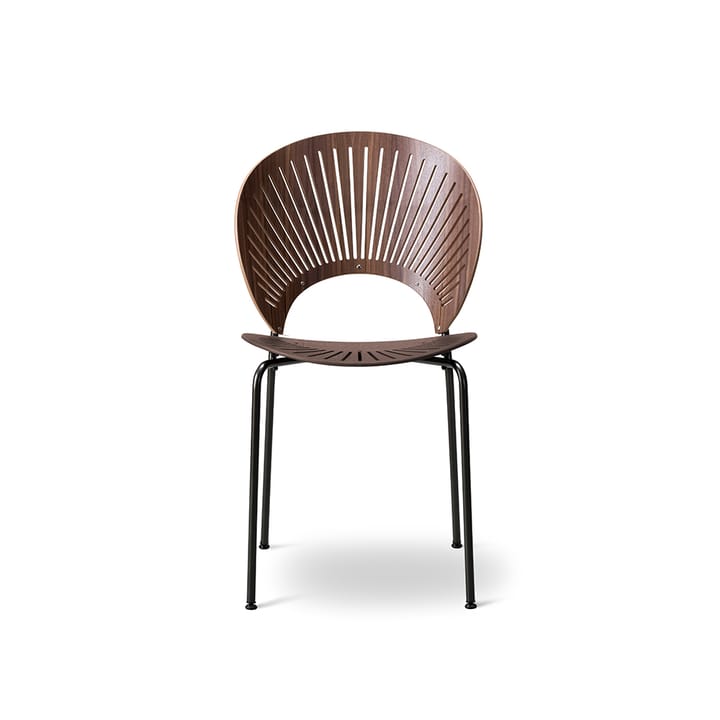 Trinidad 3398 cadeira - Lacado claro nogueira-perna preto - Fredericia Furniture