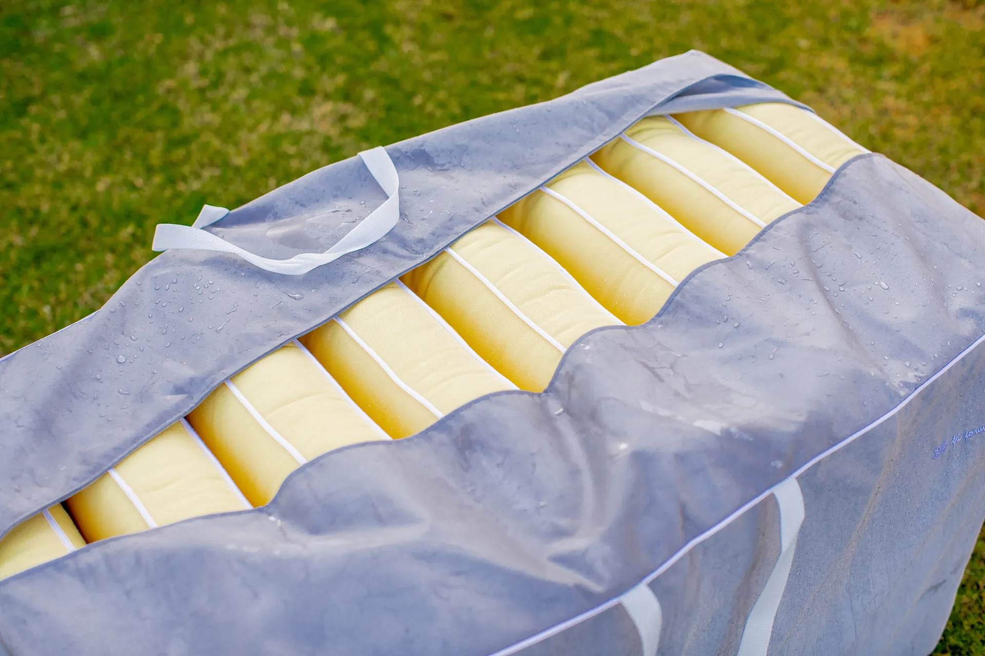 01 capa de chuva para almofada 55, Cinza Fri Form