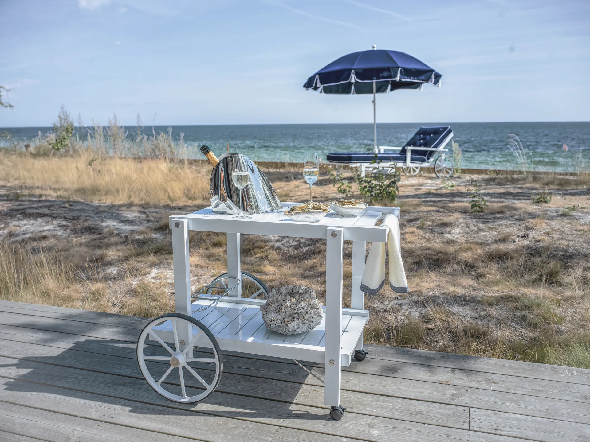 14 carrinho de servir, White Fri Form