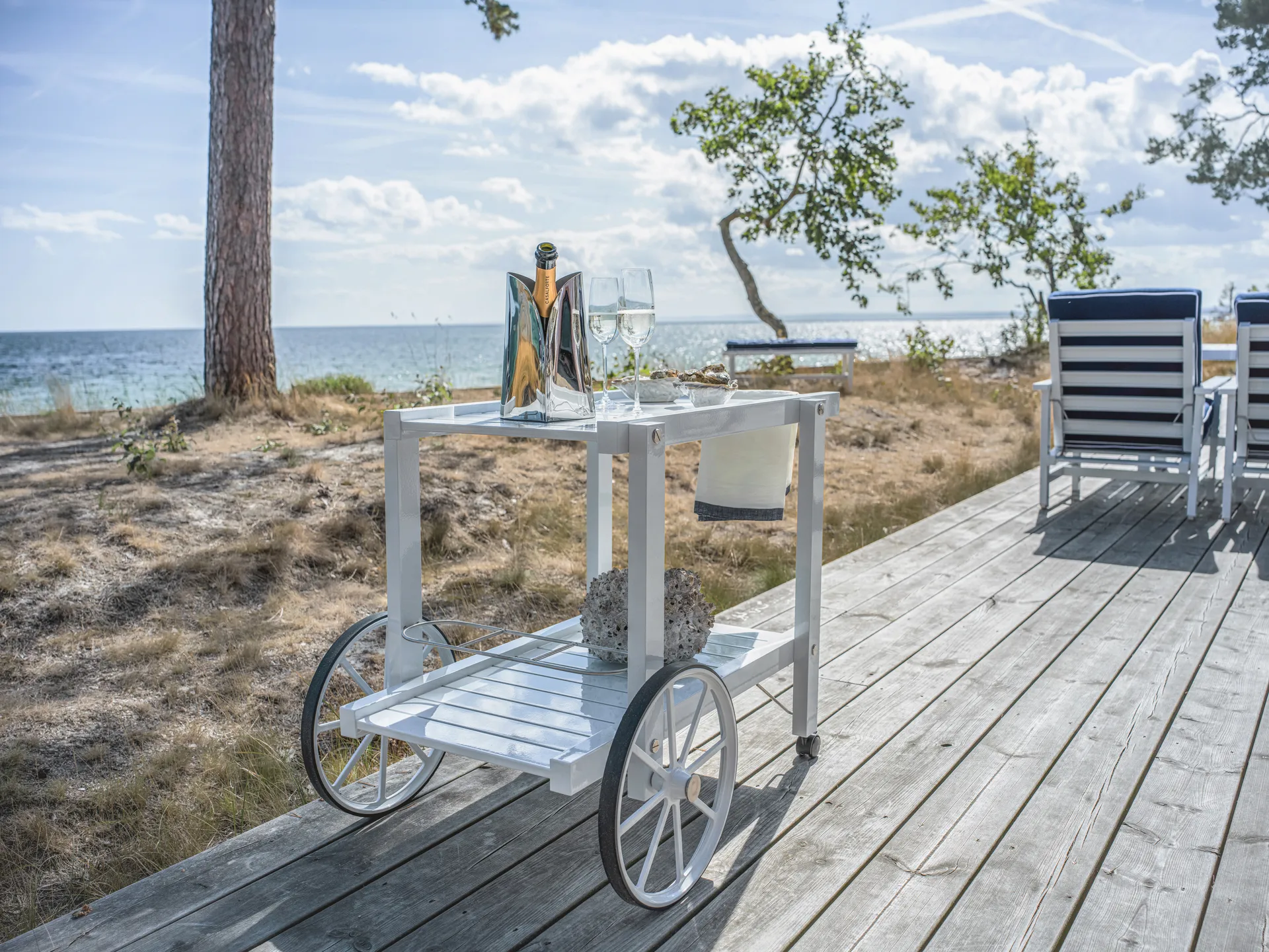 14 carrinho de servir, White Fri Form