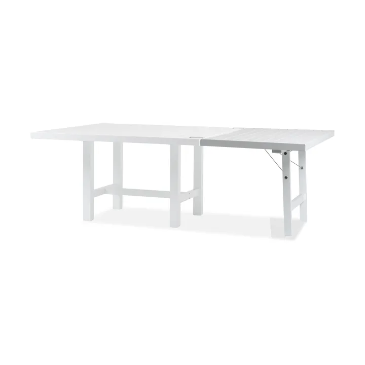 68 extensão de tampo com pernas - Branco, A: 72 cm - Fri Form