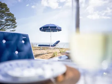 90 guarda-sol - Azul marinho, Ø220 cm - Fri Form