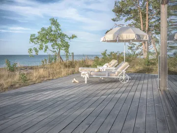 90 guarda-sol - Bege, Ø220 cm - Fri Form