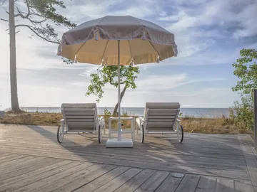 90 guarda-sol - Bege, Ø220 cm - Fri Form