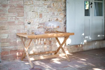 bandeja de apoio 60 - Teca, 59x94 cm - Fri Form