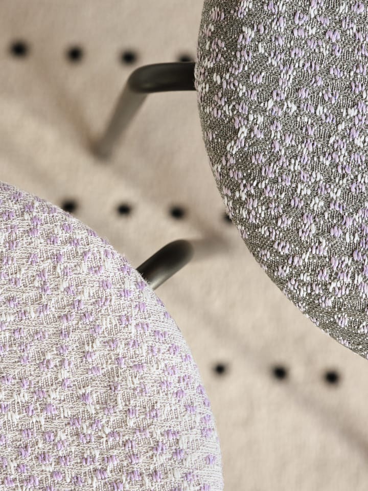 Banco de pano Dot, White-purple Fritz Hansen