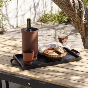 Bandeja Norr 25,5x46 cm - Carvalho escuro - Fritz Hansen