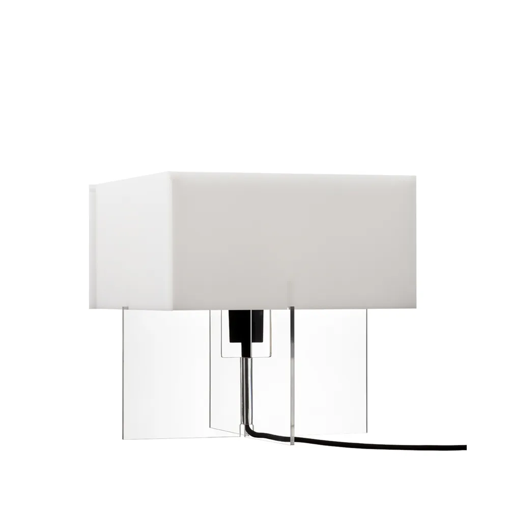 Candeeiro de mesa Cross-Plex T-300, Opal - suporte acrílico Fritz Hansen