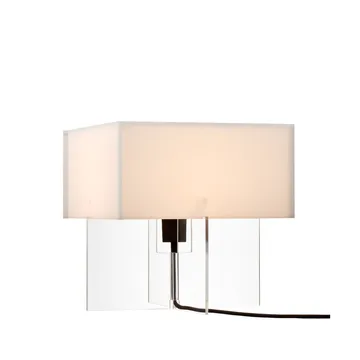 Candeeiro de mesa Cross-Plex T-300 - Opal - suporte acrílico - Fritz Hansen