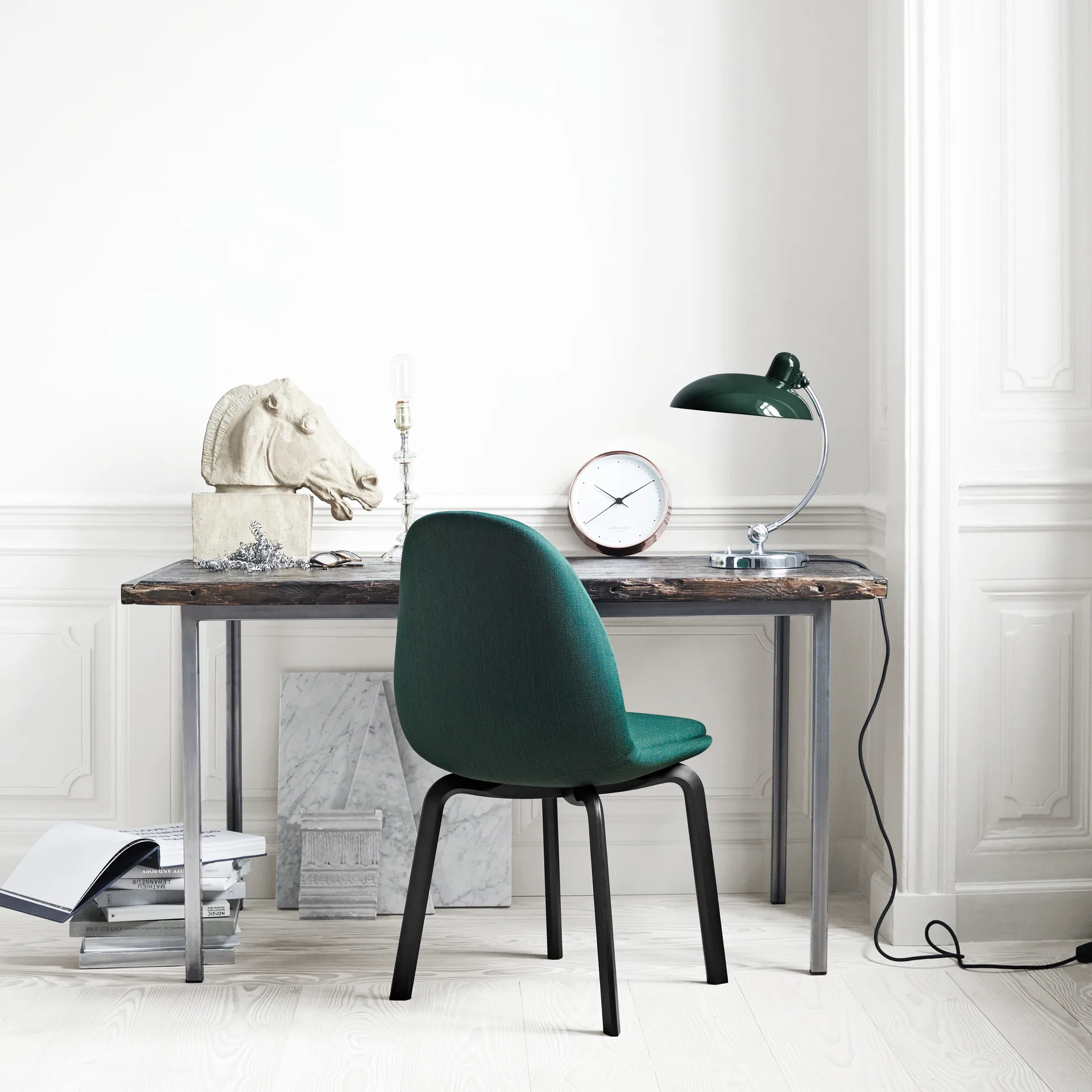 Candeeiro de mesa Kaiser Idell 6631-T Luxus, Dark green Fritz Hansen