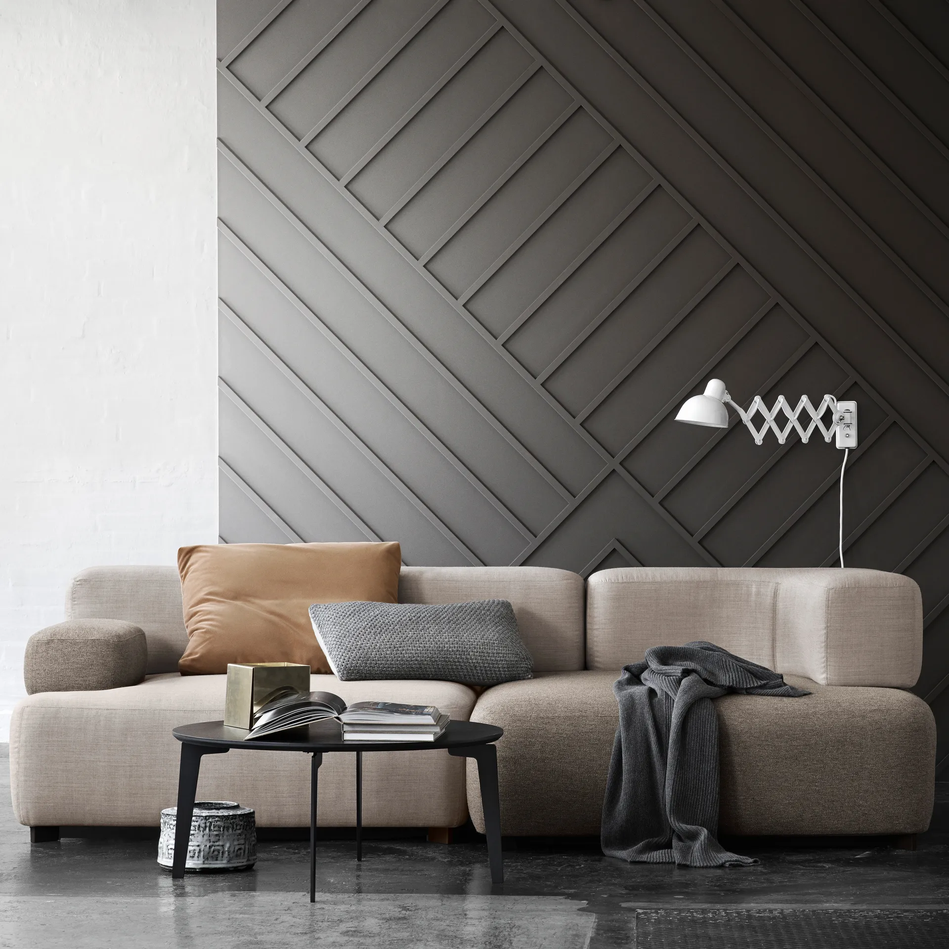 Candeeiro de parede Kaiser Idell 6718-W, Branco Fritz Hansen