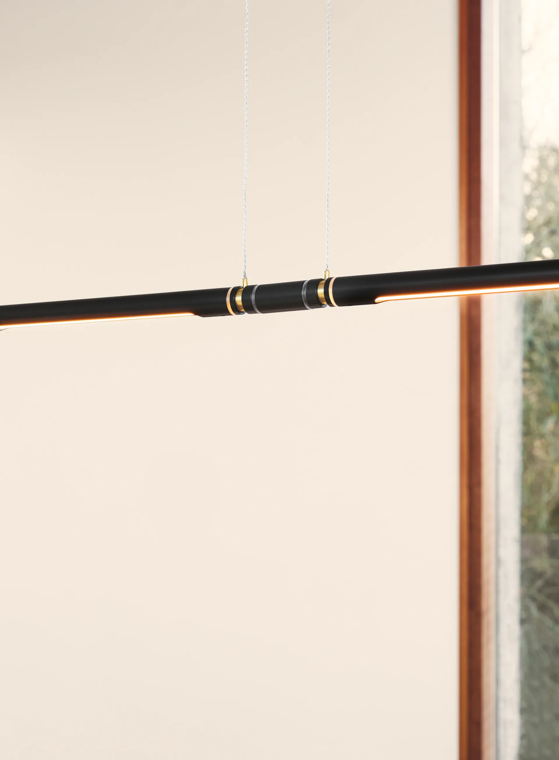 Candeeiro de teto OneLine, Preto Fritz Hansen