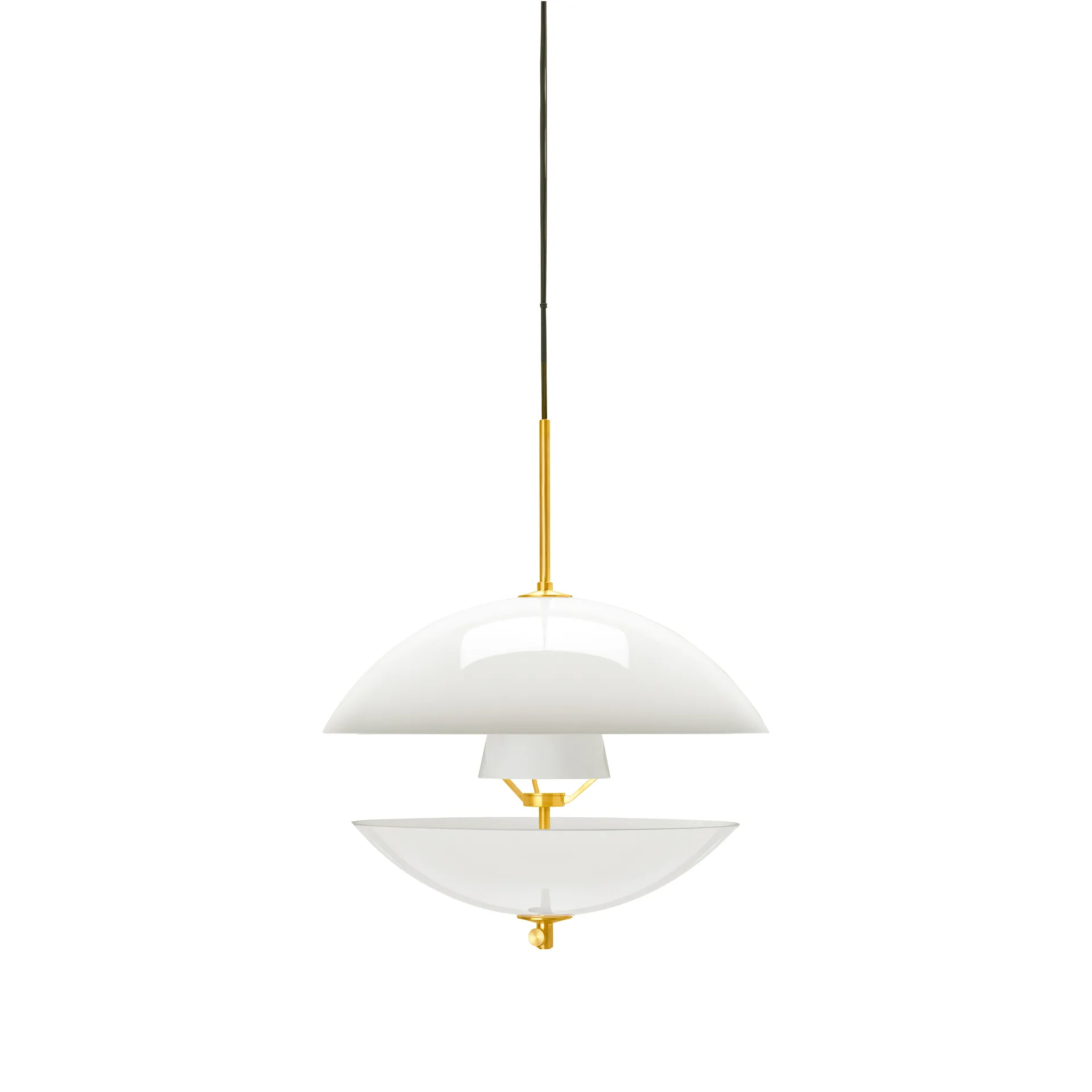 Candeeiro suspenso Clam, Ø44 cm Fritz Hansen