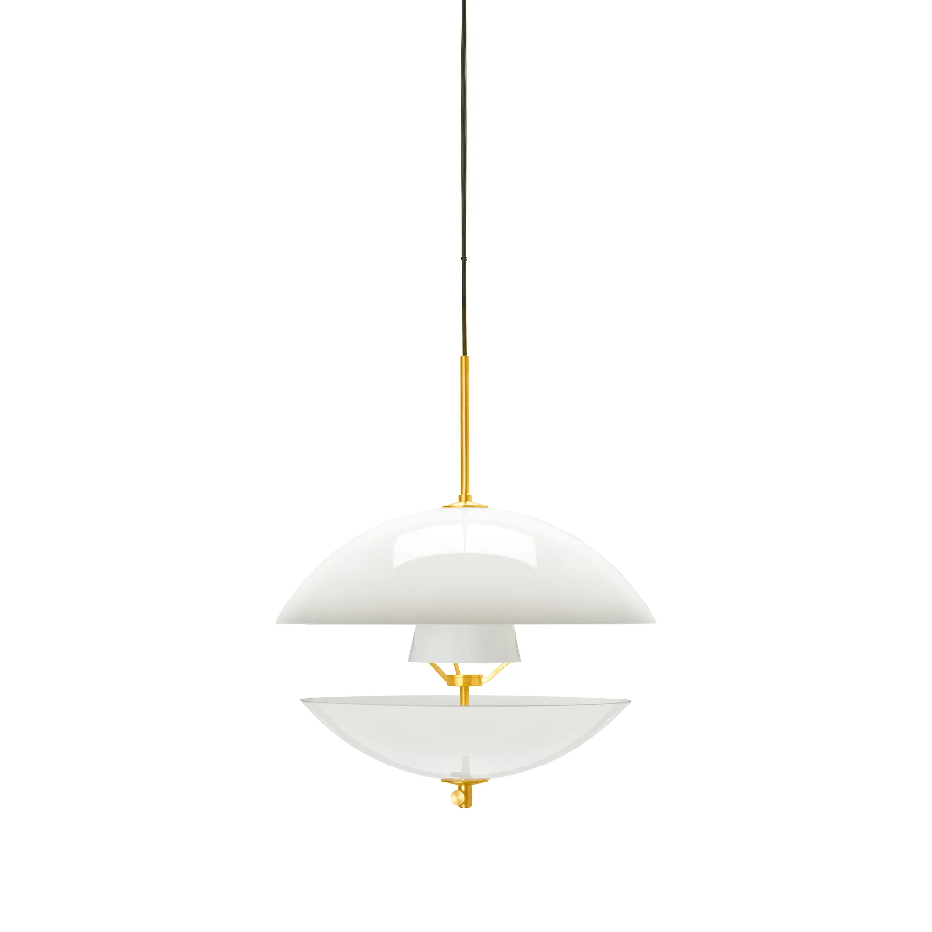 Candeeiro suspenso Clam, Ø55 cm Fritz Hansen