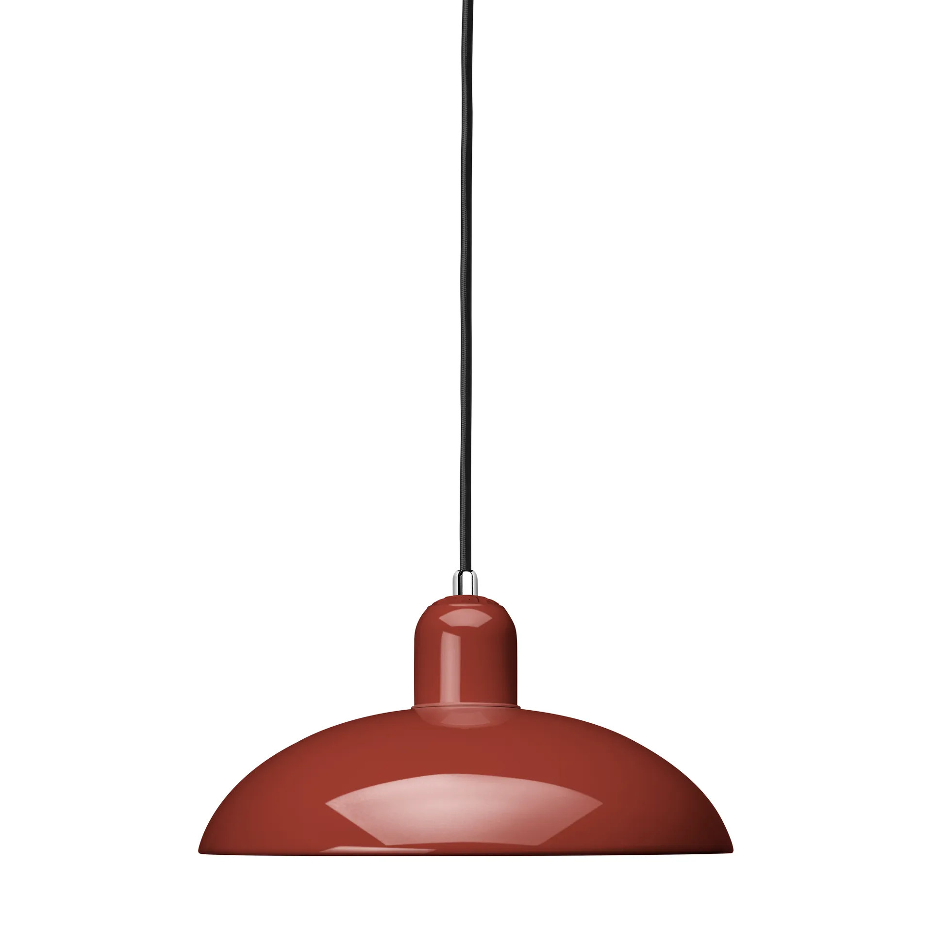 Candeeiro suspenso Kaiser Idell 6631-P, Vermelho veneziano Fritz Hansen