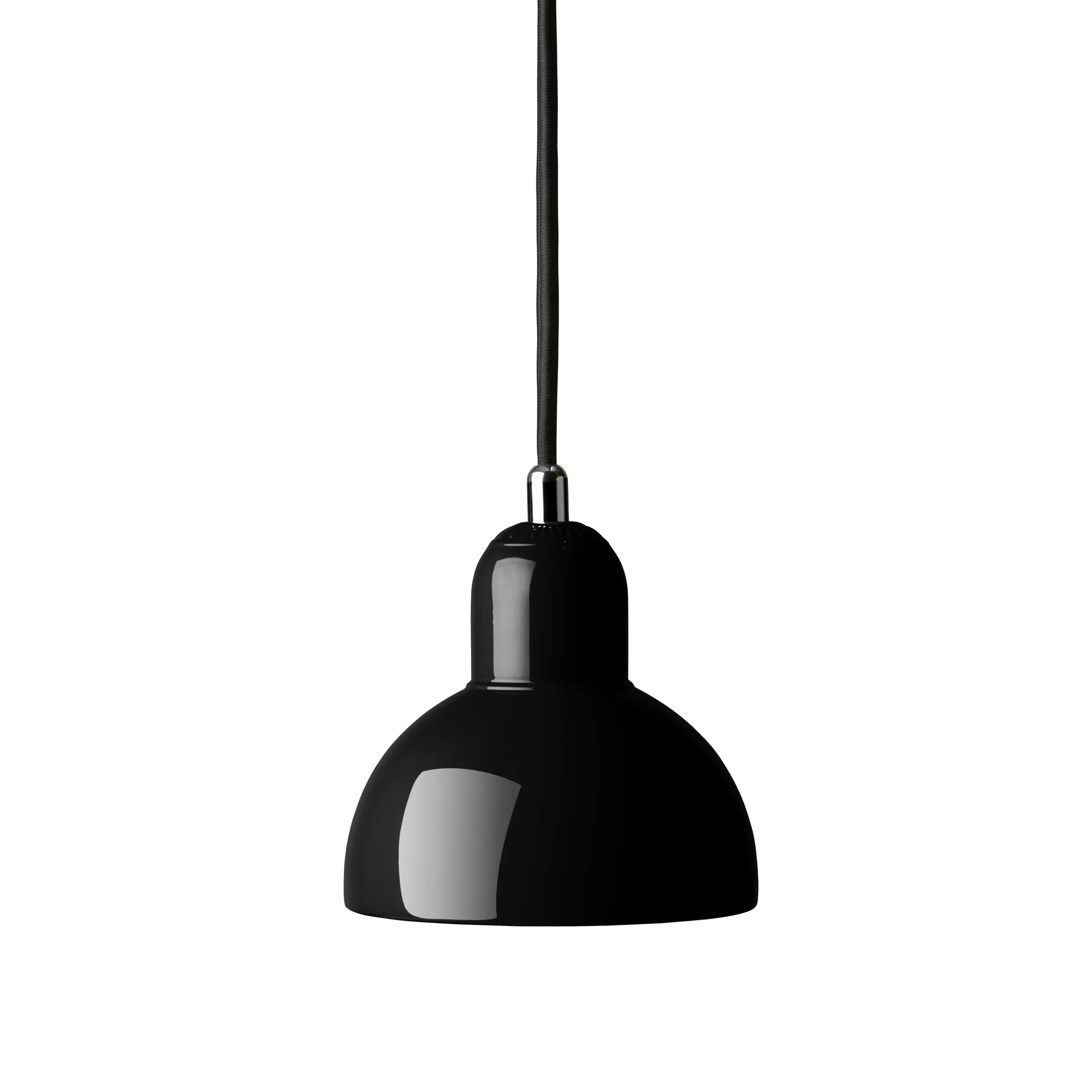 Candeeiro suspenso Kaiser Idell 6722-P, preto Fritz Hansen