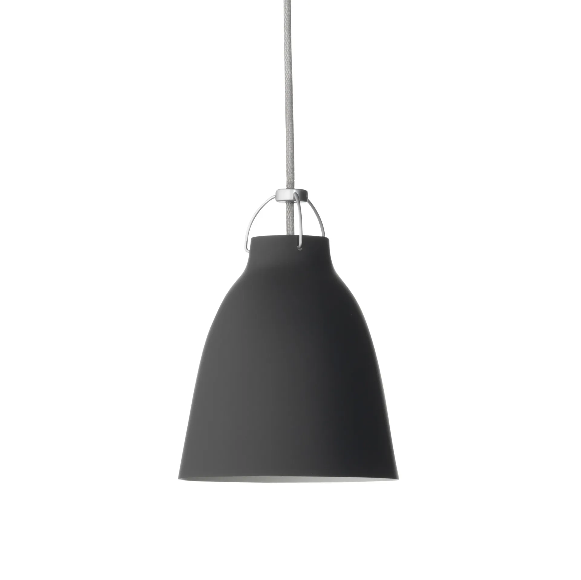 Candeeiro suspenso mate Caravaggio P1, Preto Fritz Hansen