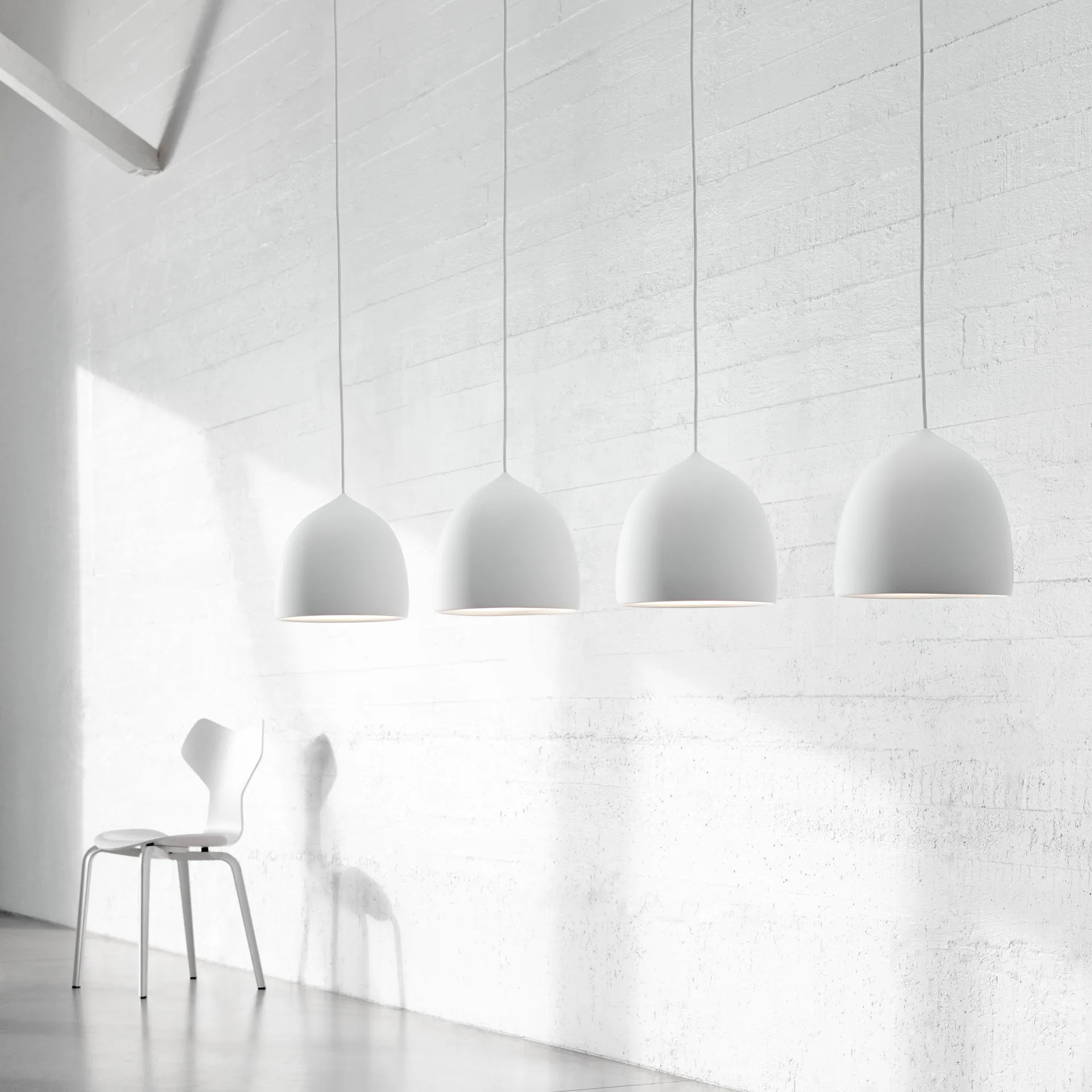 Candeeiro suspenso Suspence P2 , Branco Fritz Hansen